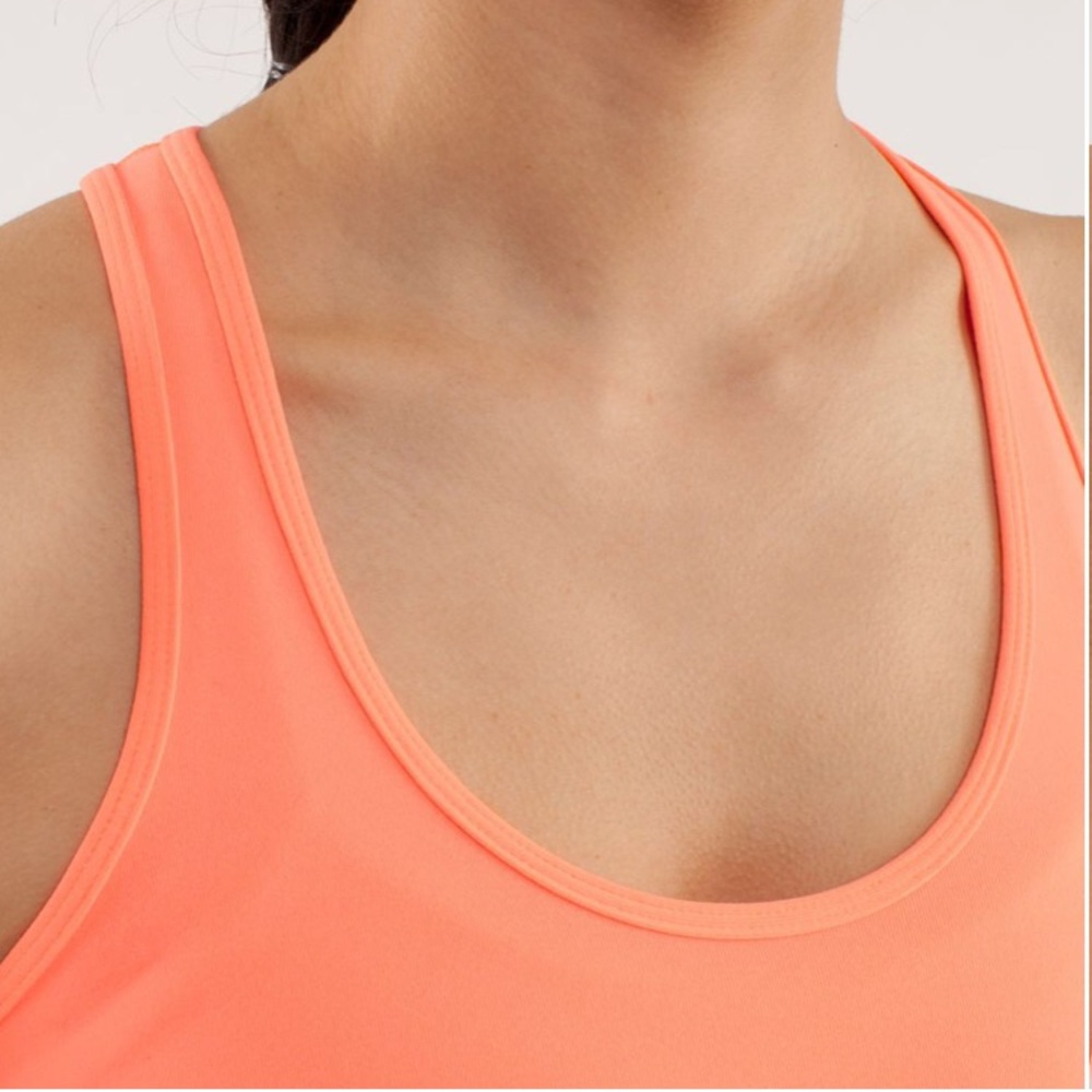 Orange Lululemon Cool Racerback - Picture 7 of 8